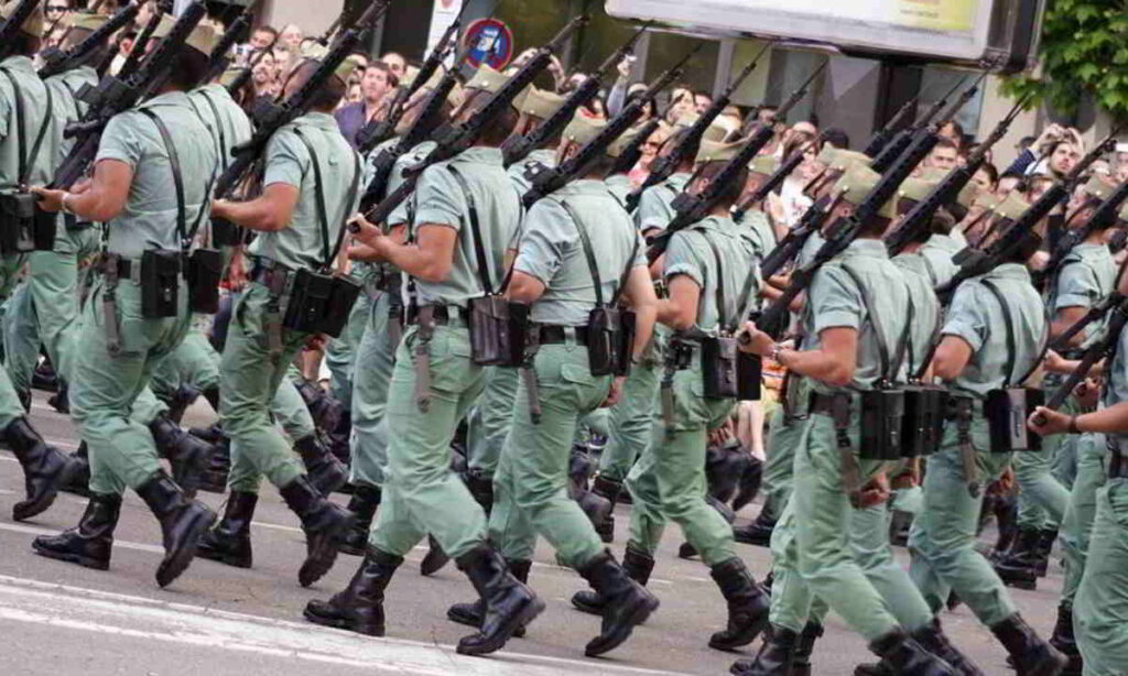 Legion Española desfile actual