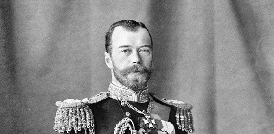 Retrato del último zar de Rusia Nicolás II Romanov