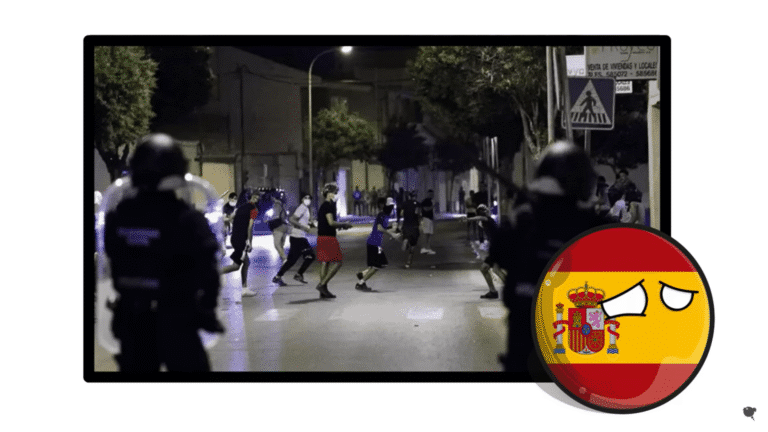 La crisis social migratoria de España