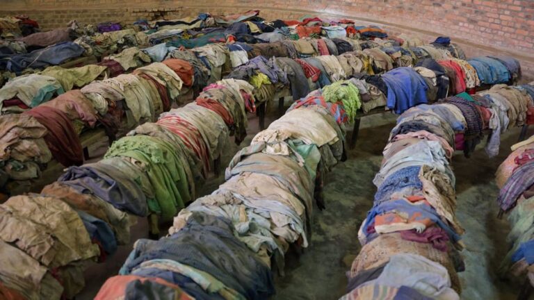 El centro de memoria del genocidio ruandés en Nyamata